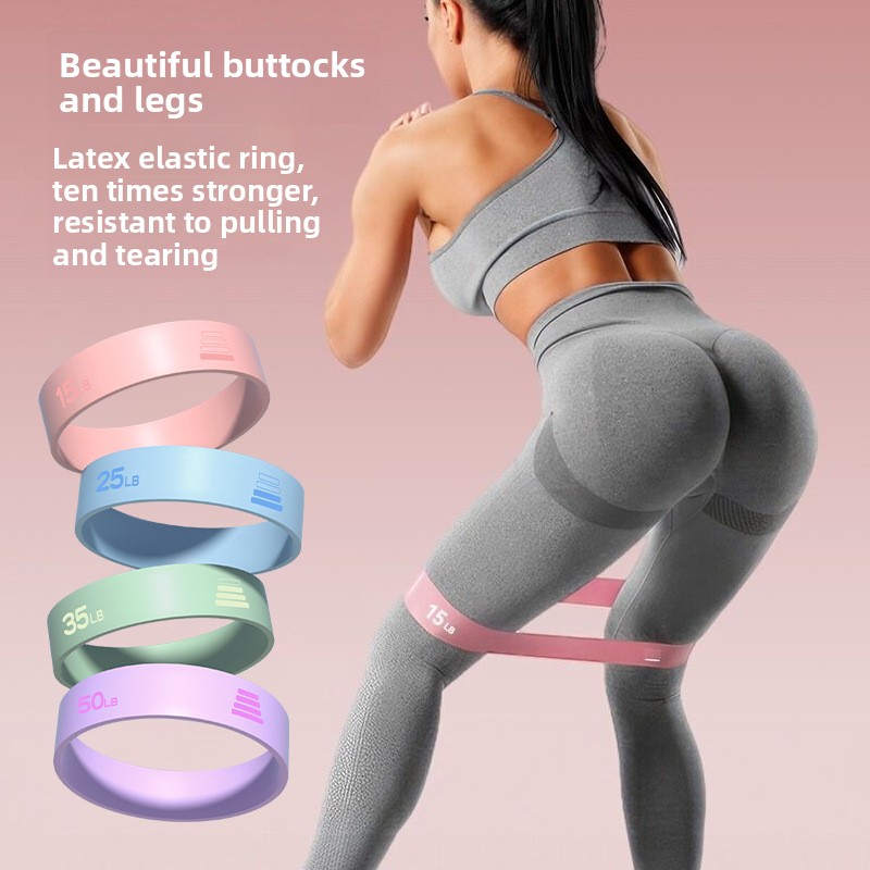 Pilates Yoga Difference - 15LB-50LB Cincin Elastis Yoga Berbagai Tingkat