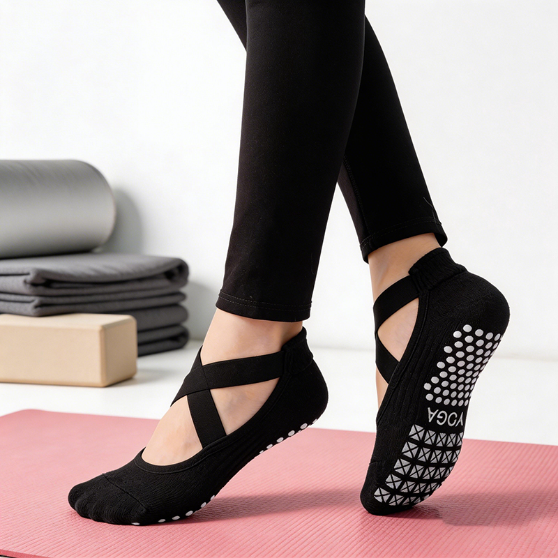 Medias Para Pilates Y Yoga - Kaus Kaki Yoga Anti Selip Wanita