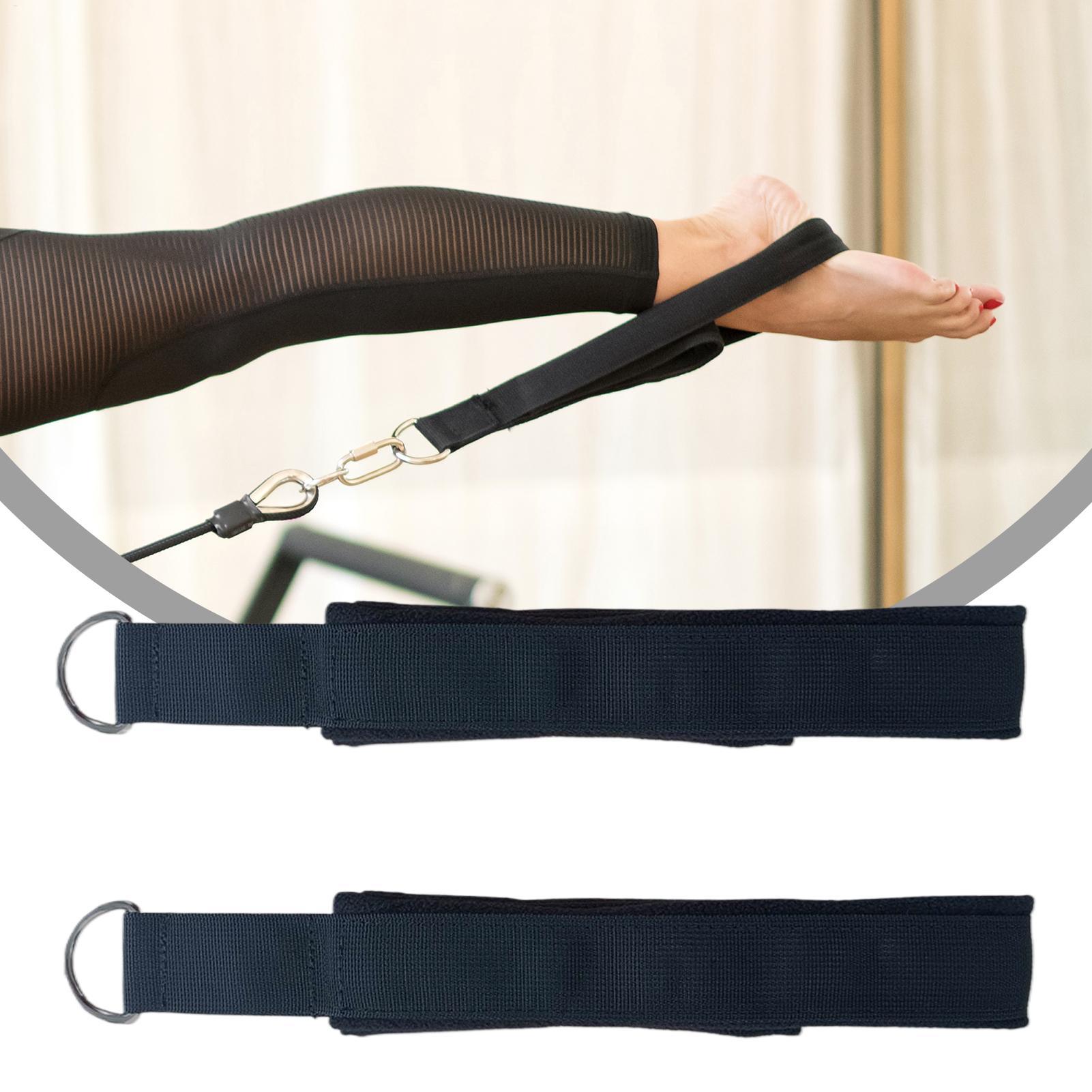 Pilates Yoga Resistance Ring - Aksesori Latihan Yoga Pilates dengan Tali