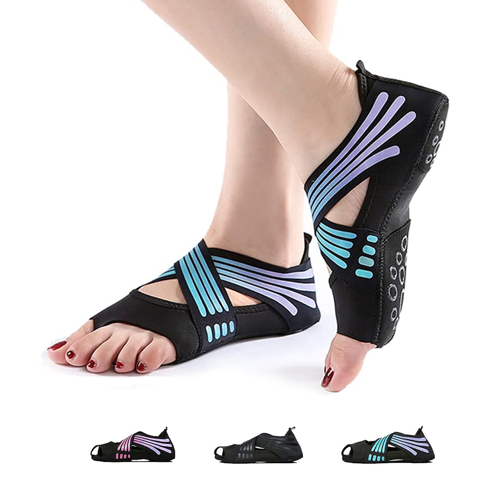 1 Pasang Kaus Kaki Yoga Anti-S - Pilates Yoga Combo ulasan dan harga