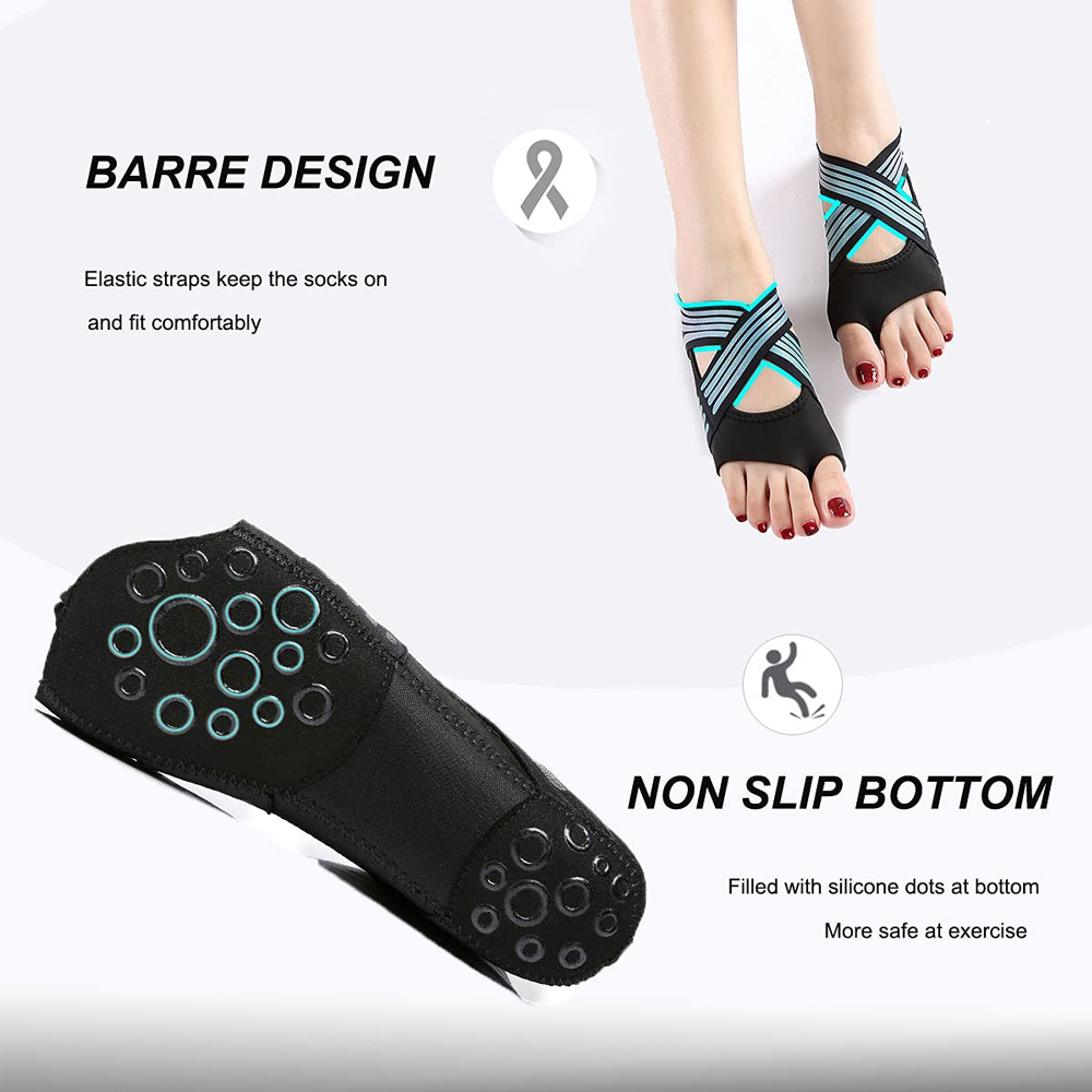 1 Pasang Kaus Kaki Yoga Anti-S - Pilates Yoga Combo ulasan dan harga