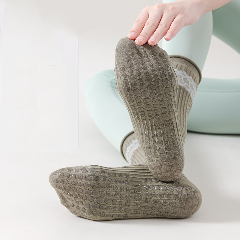 Kaus Kaki Yoga Wanita Katun de - Medias Para Pilates Y Yoga ulasan dan harga