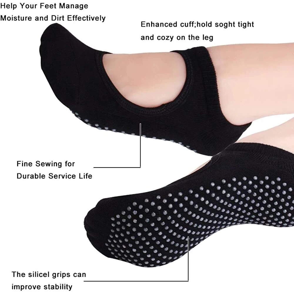 Kaus Kaki Yoga Wanita Kualitas - Medias Para Pilates Y Yoga ulasan dan harga