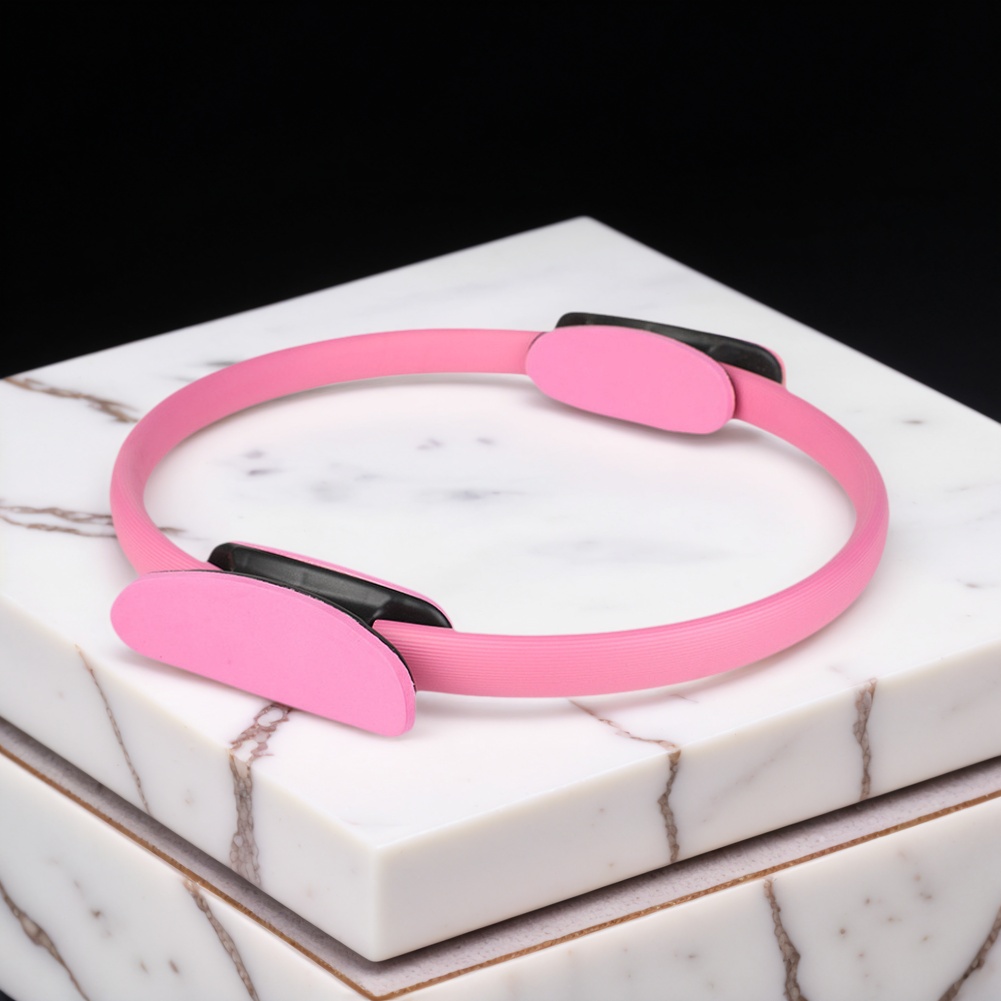 Cincin Pilates Cincin Kebugara - Pilates Yoga Resistance Ring ulasan dan harga