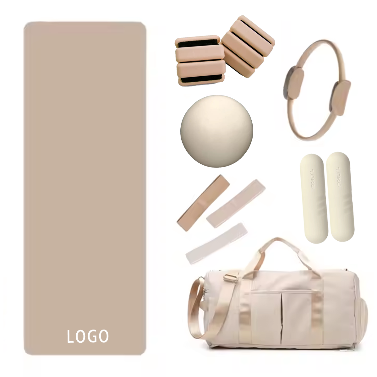 Set Perlengkapan Fitness denga - Pilates Yoga Resistance Ring ulasan dan harga