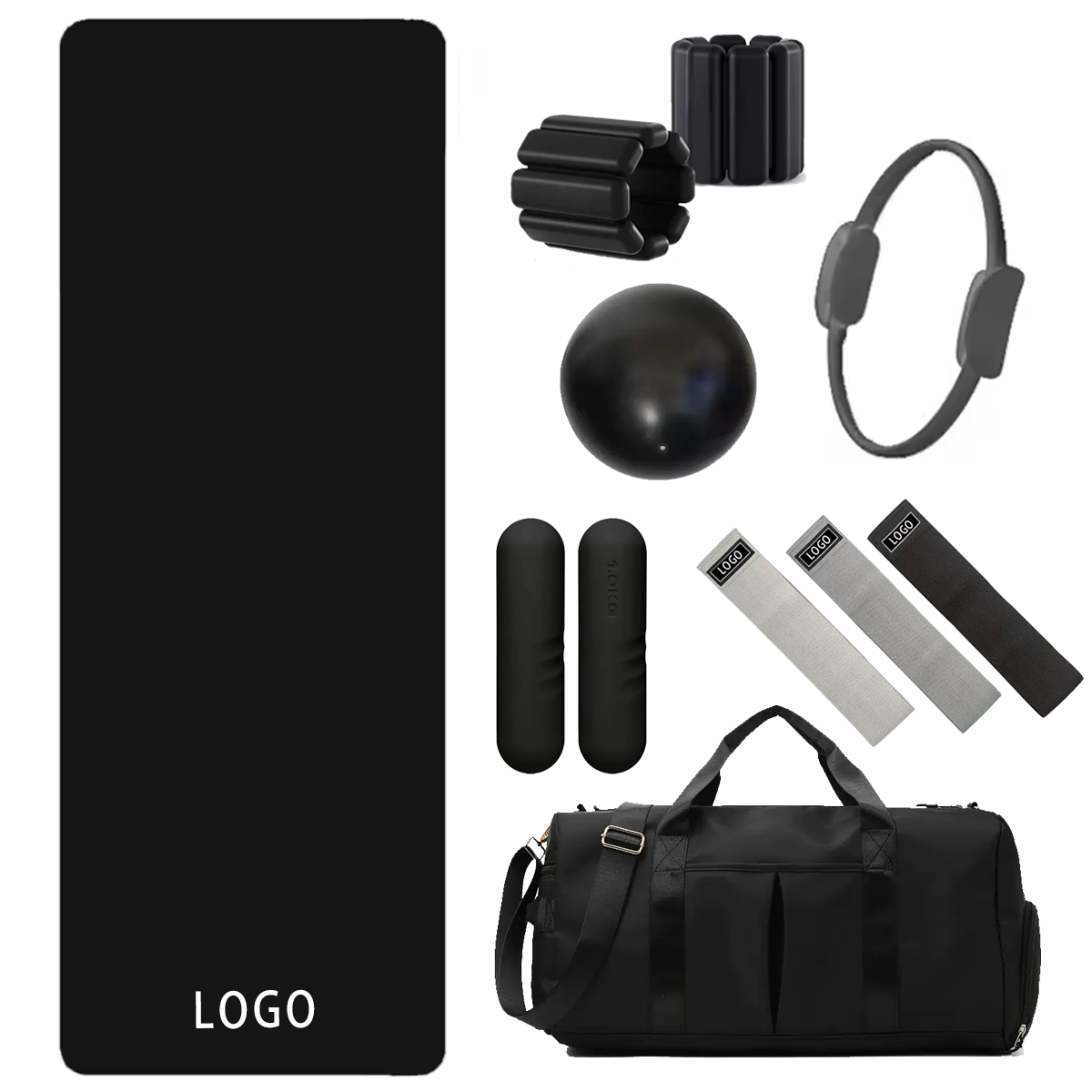 Set Perlengkapan Fitness denga - Pilates Yoga Resistance Ring ulasan dan harga