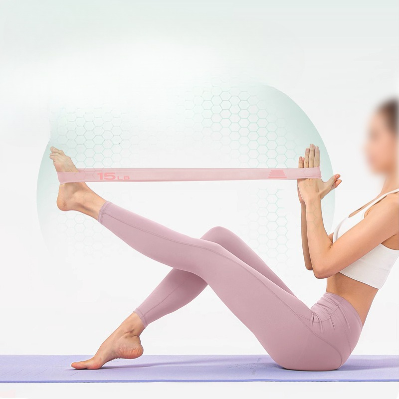 15LB-50LB Cincin Elastis Yoga  - Pilates Yoga Difference ulasan dan harga