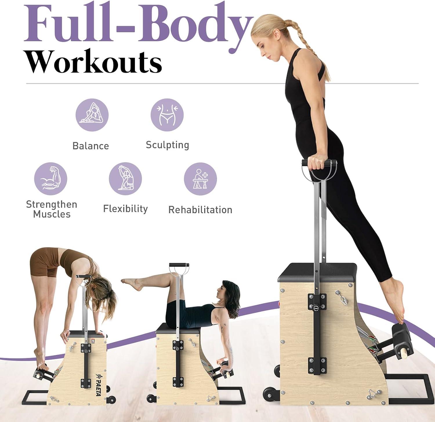 Kursi Pilates, Kursi Pilates K - Pilates Yoga Combo ulasan dan harga