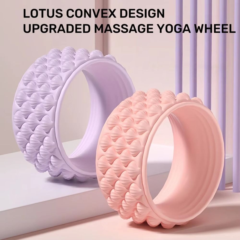 Roda Yoga Silikon Panas Lapis  - Pilates Yoga Resistance Ring ulasan dan harga