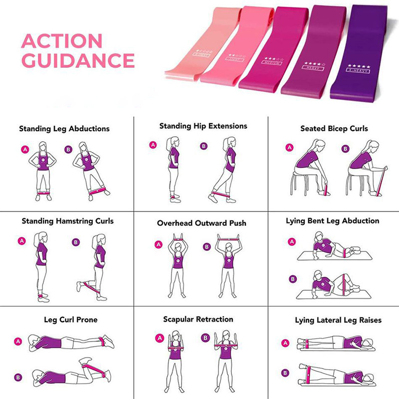 Olahraga Yoga Resistance Loop  - Pilates Yoga Resistance Ring ulasan dan harga