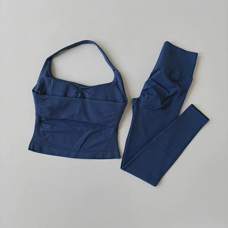 Set Pakaian Olahraga Yoga Fitn - Pilates Yoga Exercises ulasan dan harga