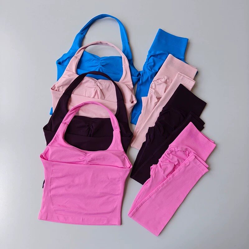 Set Pakaian Olahraga Yoga Fitn - Pilates Yoga Exercises ulasan dan harga