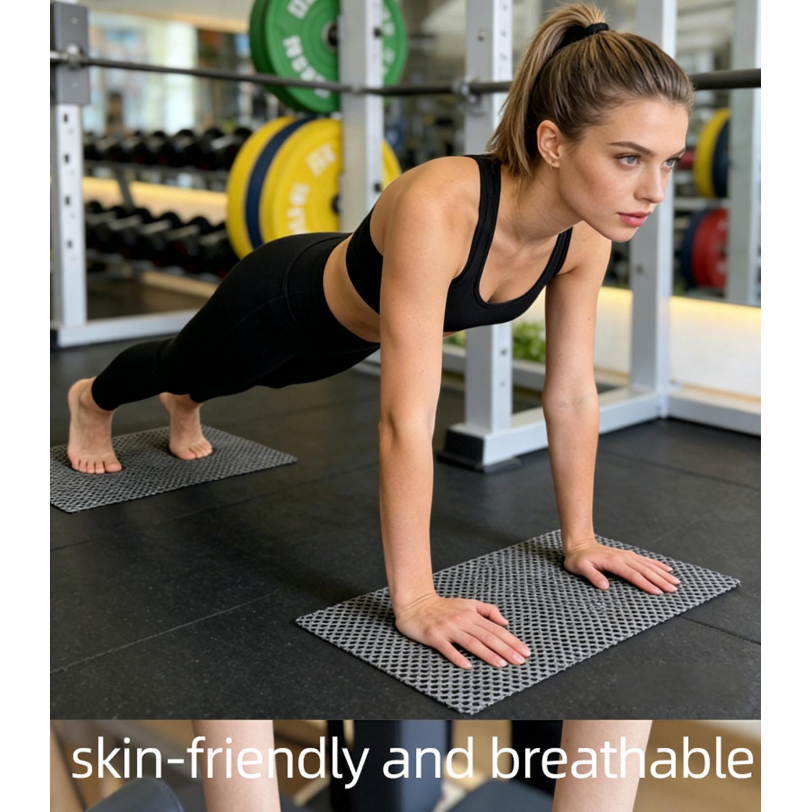 2 Buah/Set Alas Anti Selip Pil - Pilates Yoga Exercises ulasan dan harga