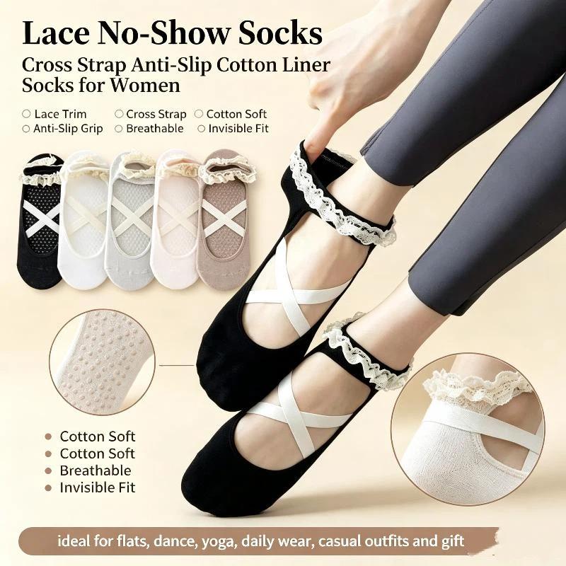 1 Pasang Kaus Kaki Pilates Ren - Pilates & Yoga Vertebrasana ulasan dan harga