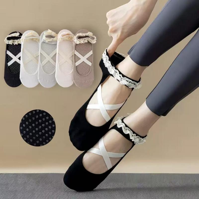 1 Pasang Kaus Kaki Pilates Ren - Pilates & Yoga Vertebrasana ulasan dan harga