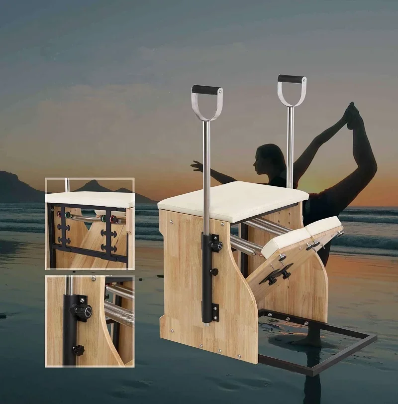 Kursi Pilates Combo Kayu Oak M - Pilates Yoga Combo ulasan dan harga