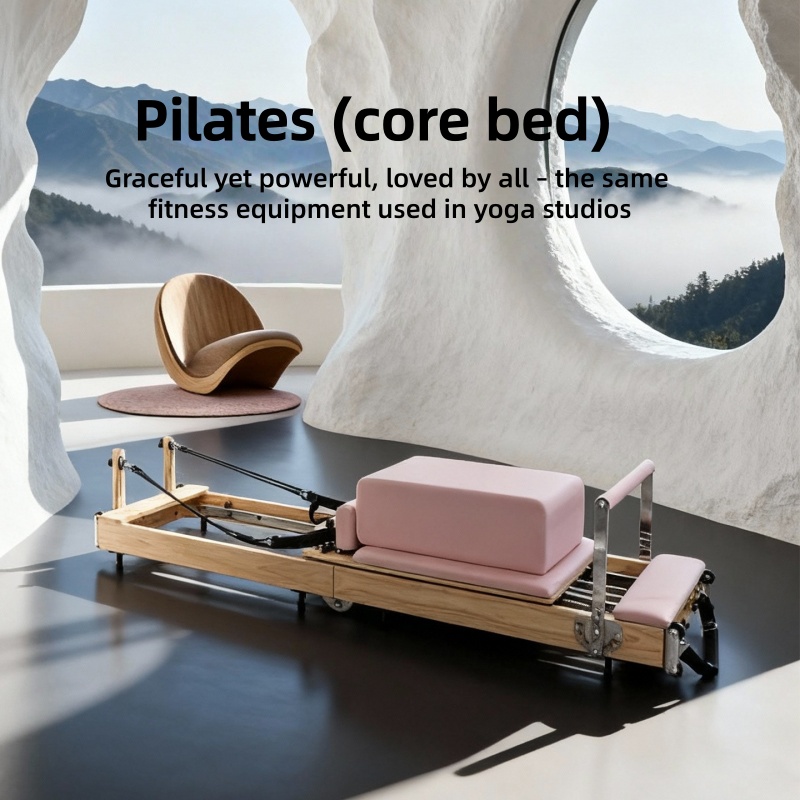 Pilates Core Bed Lipat Kayu Ka - Pilates Yoga Exercises ulasan dan harga
