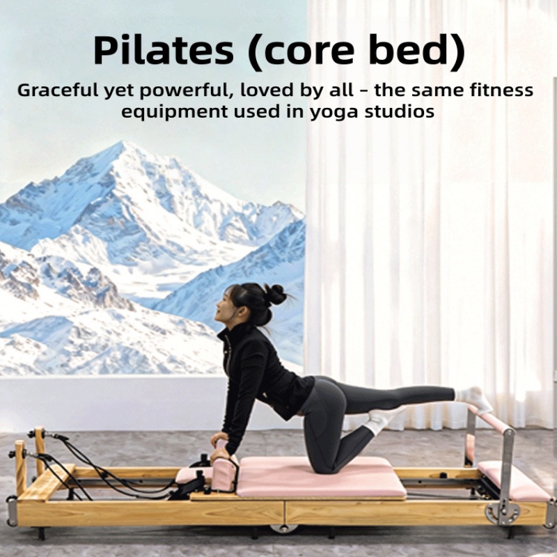 Pilates Core Bed Lipat Kayu Ka - Pilates Yoga Exercises ulasan dan harga